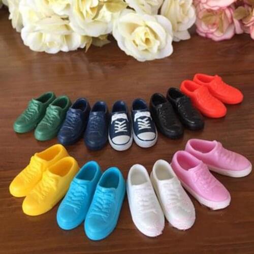 1:6 doll Sneakers For Blyth colorful Doll sport Shoes For Licca Shoes For Momoko ob liv 1/6 Dolls Accessories