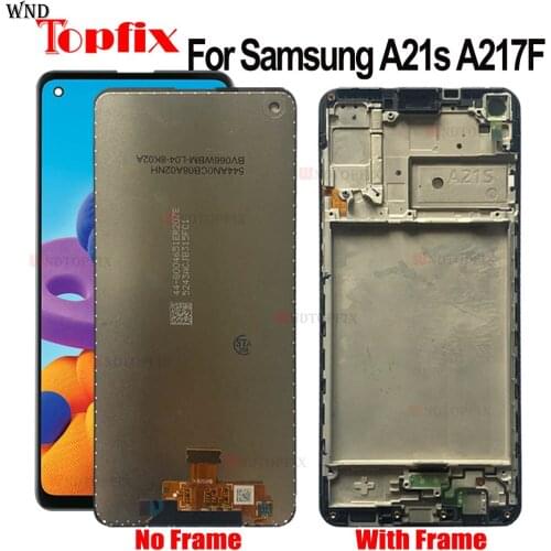 100% Tested For Samsung Galaxy A21s LCD A217F/DS Display Touch Screen Digitizer Assembly Replacement For Samsung A21s Lcd