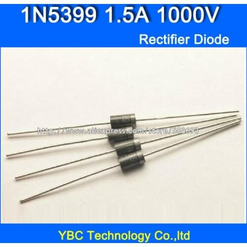 200pcs/lot IN5399 1N5399 1.5A/1000V Rectifier Diode