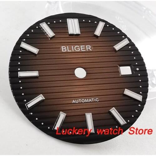 29.8mm bliger brown dial fit for 2824 2836 Miyota 8215 821A Mingzhu 2813 Automatic movement-BP56