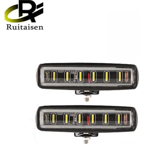 8D 18W LED Work light/Light Bar Offroad Trucks Tractors Boats 4x4 SUV ATV Car Spotlight Beam LED Light Bar 12V 24V