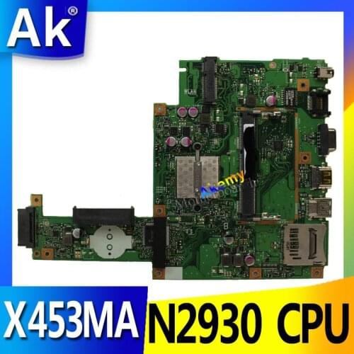AK X453MA Motherboard N2930 CPU For Asus X453MA X403M F453M Laptop motherboard X453MA Mainboard X453MA Motherboard