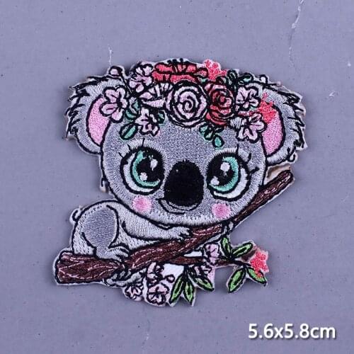 Unicorn Patches On Clothes Iron On Patches For Clothing Cute Animals Patch Cartoon Animal Embroidered Patches For Clothes Badge