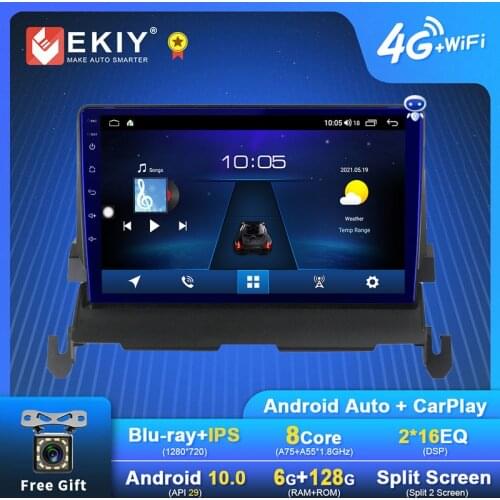 EKIY Android Car Radio For Dodge Journey 2009-2012 Navigation GPS 1280*720 IPS DSP Carplay Multimedia Player Auto Stereo DVD FM