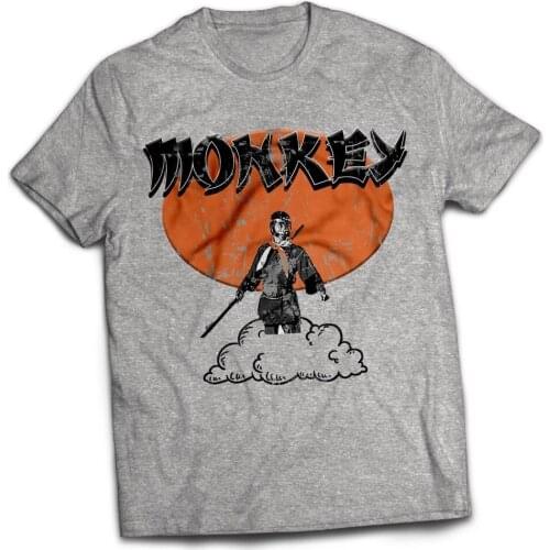 Monkey Magic Tv Themed Retro T Shirt Martial Artist Kung Fu Cult Chinese Japan Eset Shirt 2019 New Men Hot Fashion Solid T Shirt