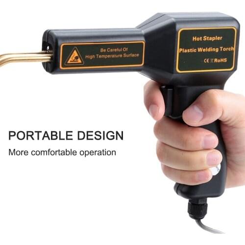 Hot stapler plastic welder auto car bumper repair gun for soldering bumper tools for the garage soldering iron for welding