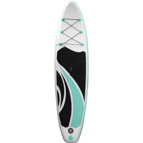 Customized Size 360*80*15CM Water Paddle Board Inflatable Stand Up SurfBoard Cheap Price Fishing Boat