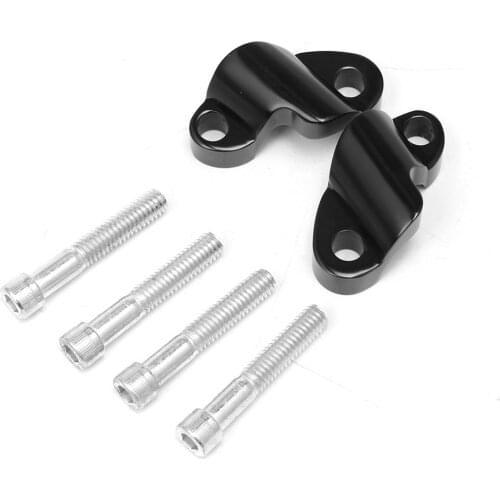 Motorcycle Handlebar Mount Clamp Riser Adapters Fit For Harley Sportster 1200X 48 2010-2018