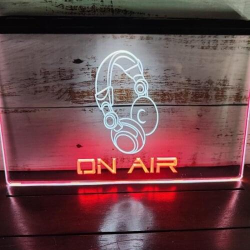 SS092 On Air Studio Dual Color LED Neon Sign
