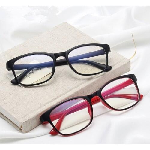 1PC 4 Colors Anti Blue Rays Computer Glasses Men Blue Light Coating Gaming Glasses For Protection Eye Retro Spectacles Women