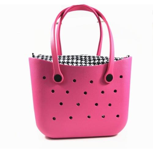 Wholesale Large Women Tote Bag Silicone Beach Hole Bag