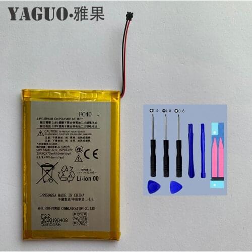 Original Battery FC40 SNN5965A 2315mAh For Motorola Moto G 3rd G3 XT1540 XT1541 XT1543 XT1544 XT1548 XT1550 XT1557 + Tool Kits