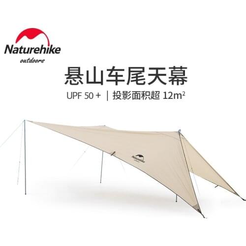 Naturehike Outdoor Car Tail Canopy UPF50+ 150D Oxford Cloth Waterproof Sunshade Tourism Nature Hiking Camping Tent Nature Hike