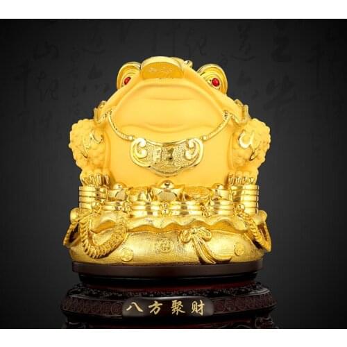 Sand gold eight points gold toad zhaoqian three gold toad zhaojin treasure gather treasure cicada ornaments