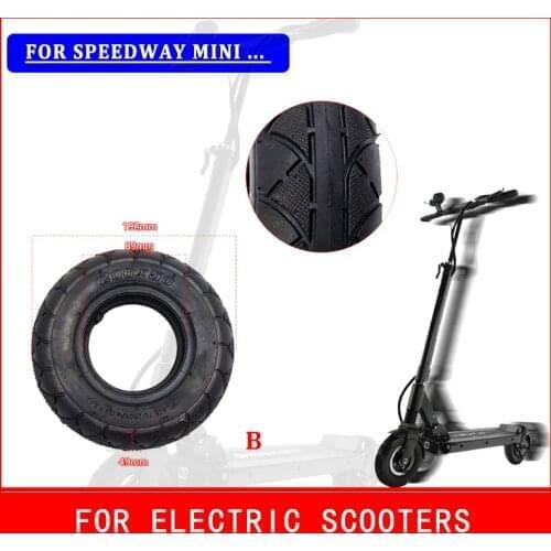 200x50 Solid Tire 8 Inch Tire Tubeless Tyre for Speedtrott GX14 Speedway Mini 3/4 Scooter Front Wheel Explosion-Proof Tire