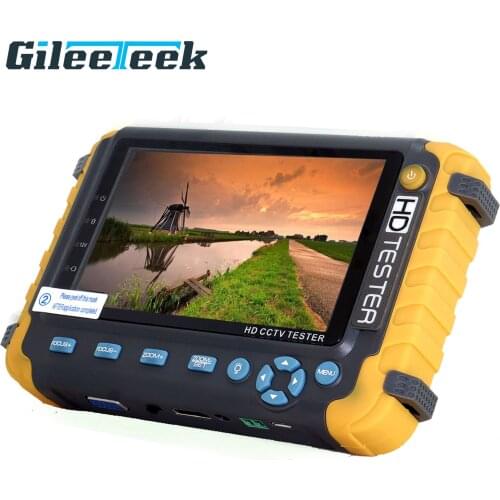Camera Tester Monitor IV8W 5 inch TFT LCD HD 8MP TVI AHD 8MP CVI CVBS Analog 1080P CCTV Tester VGA HDMI Input