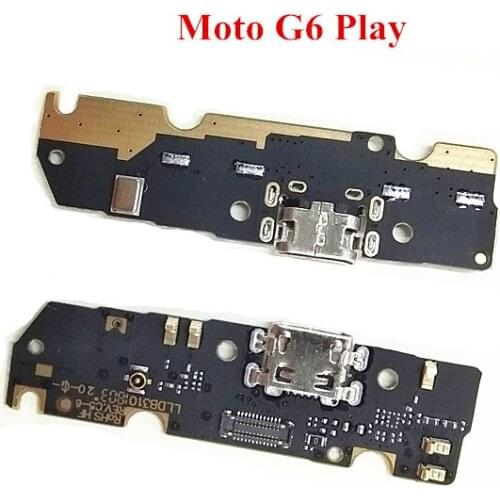 USB Charging Port Dock Charger Plug Connector Board Flex Cable For Motorola Moto G6 Play
