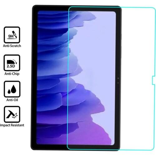 [1/2 Pack] Screen Protector for Samsung Galaxy Tab A7 10.4 '' 2020 SM-T500/T505 Tablet Ultra Clear Anti-Scratch Bubble Free Film