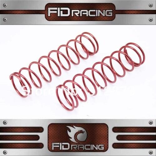 FID racing Rear Hardened Shock Springs for losi 5ive T shock absorber