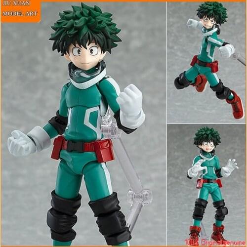 100% Original:My Hero Academia Midoriya Izuku figma PVC Action Figure Anime Figure Model Toys Figure Collection Doll Gift