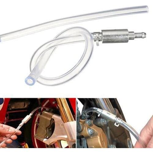 Car Hydraulic Brake Bleeder Clutch Tool Kit Auto Vehicle Motorcycle Oil Pump Oil Bleeding Replacement Adapter Hose Kit