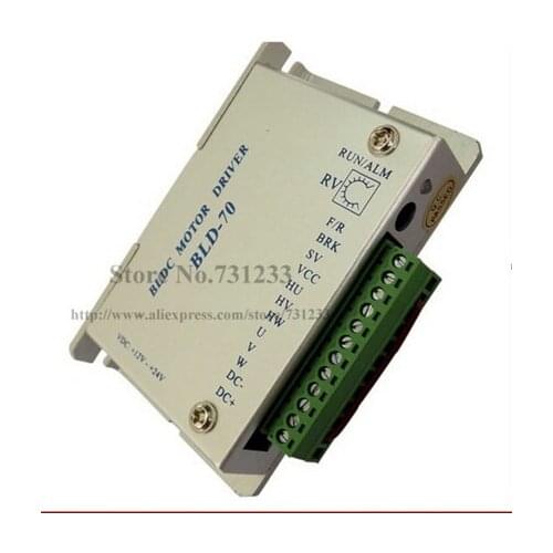 BLDC Motor Driver 70W 12-24V DC Brushless DC Motor Driver Controller BLD-70