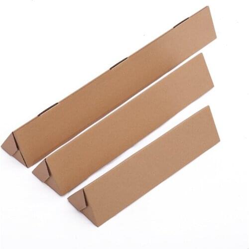 10Pcs Umbrella Paper Packaging Box Brown Kraft Gift Box Water Cup 3 Layers Corrugated Box Birthday Party Present Boxes 2 Sizes