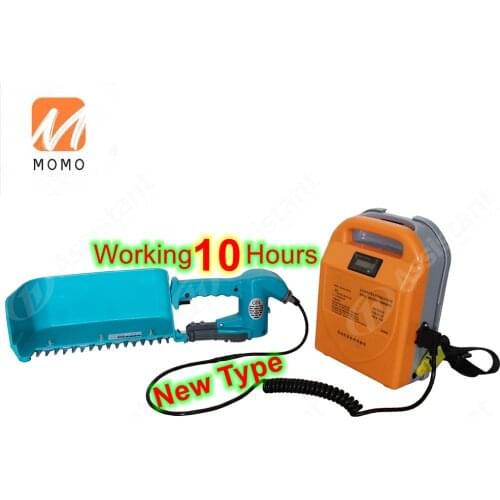 Operated electric tea plucking machine with lead acid battery cutting width 350mm tea plucker harvester DL-4CD-35