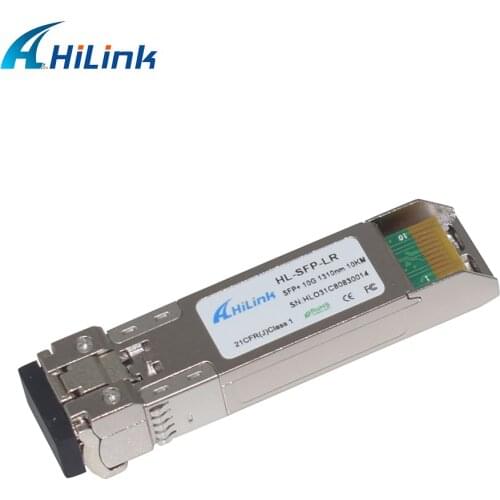 HILINK 20 pcs a lot SFP-10G-LR Singlemode 10G 1310nm 10km LR SFP+ DOM Gbic