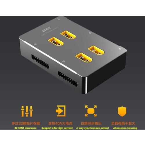 ISDT SC-608 SC-620 1-8S Lipo Battery Charger Board Safe Parallel Charge Board XT60 Charging Plate PC-4860