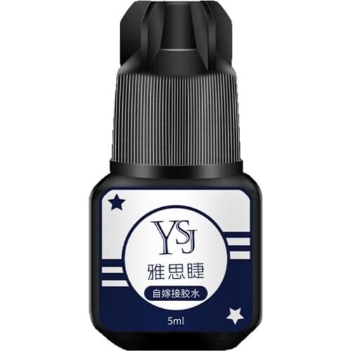5ml Eyelash Extension Glue Black No Smell No Irritant Adhesive Retention Lasting Fast Drying Semi Permanent Lash Tools