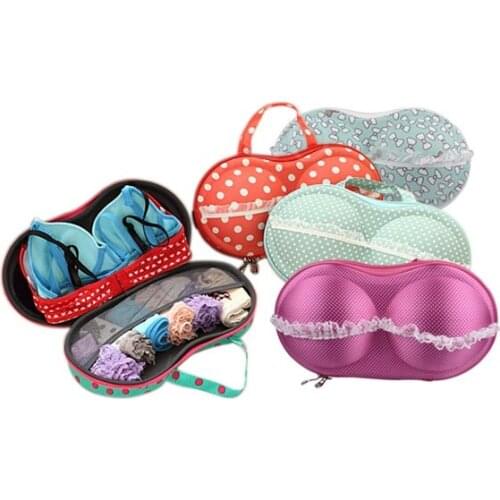 2019 Bra Organizer Box Fashion Bra Bags Portable Protect Underwear Lingerie Case Travel Organizer Box For Out Travel