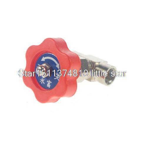 Nickel-Plated Brass 1/8" BSPP Threaded Needle Valve Air Water