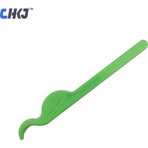 CHKJ Green Durable Nylon Wedge Crowbar Locksmith Tool Master Lock Key Hand Tool for Car High quality