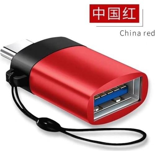 Wholesale 100pcs/lot android and type-c 18pin otg convertor for USB3.0 u-disk download from mobile