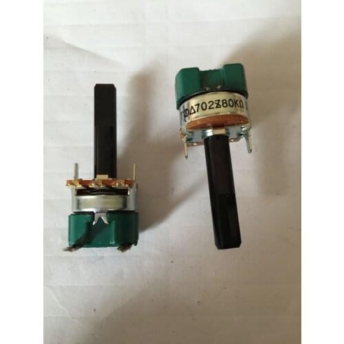 Original new 100% 702Z80K single volume potentiometer axis length 25MM step 8 band switch 3A 125VAC