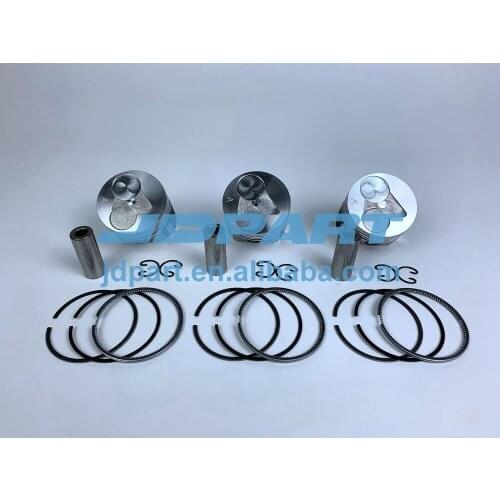 For kubota D782 piston with rings STD
