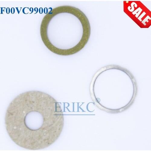 ERIKC F00VC99002 Gasket Kits Adjust Shims F00V C99 002 Common Rail Injector Repair Kit for Bosch Series 10BAG/ lot