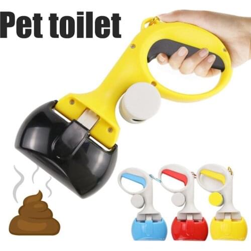 Pet Pooper Scooper For Dog Cats Poop Scoop Outdoor Clean Pick Up Waste Picker Cleaning Tools Dog Excrement Collector #20