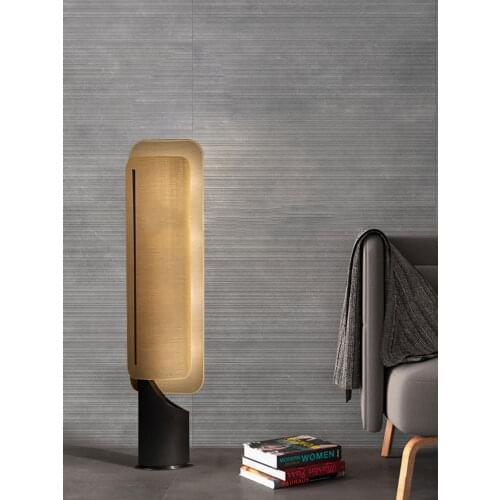 Modern living room floor lamp light luxury fabric simple study designer Nordic bedroom bedside lamp