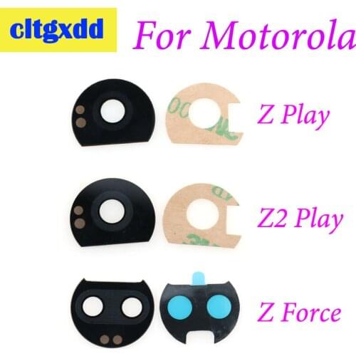 Cltgxdd For Motorola Moto Z Play Z2 Play Z2 Force Mobile Phone Housing Back Camera Glass Lens Protector Cover