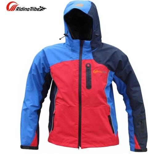 Riding Tribe Motorcycle Protective Windproof Jacket Raincoat Motorbike Warm Racing Rain Jackets Road Travel Clothing 5 Protector
