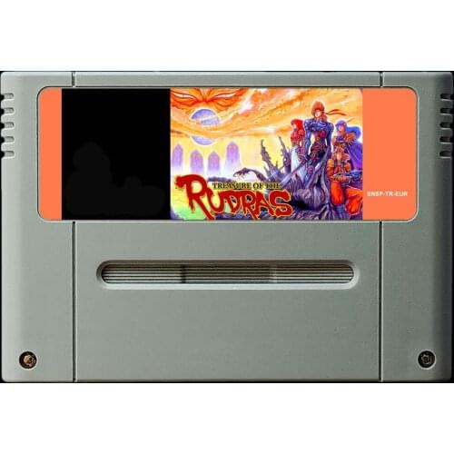 16Bit Games ** TREASURE OF THE RUDRAS ( PAL EUR Version!! )