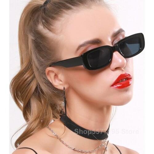 2020 Square Rectangle Sunglasses Women Vintage Sun Glasses For Men Luxury Brand Travel Retro Oculos Lunette De Soleil Femme