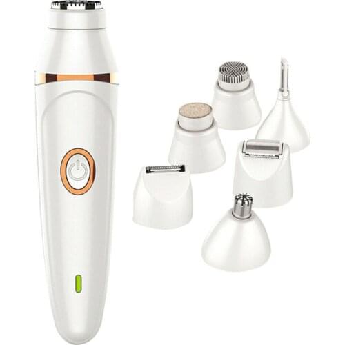 7 in 1 Electric Shaver Waterproof Razor Shaving Machine Women Hair Leg Bikini Depilation Trimmer Depilatory barbeador eletrico