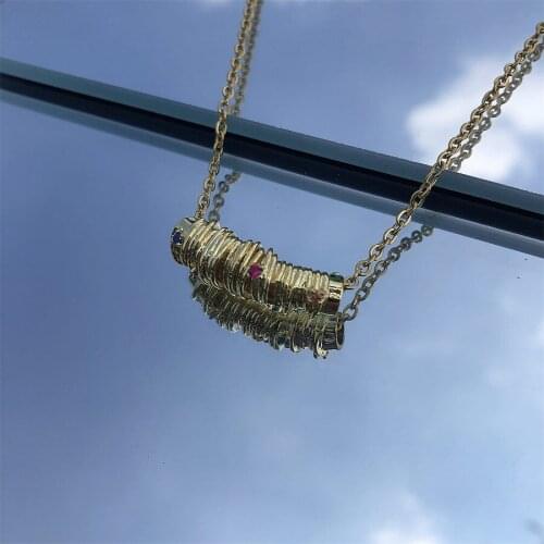 Bohemian Hollow Heart Eye Animal Metal Necklace Womens Coin Pendant Necklace Gift