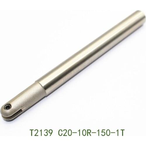 1pc T2139 C20 10R 150 1T Ball End Mill Tool Holder carbide inserts Milling Machine CNC Lathe Machine without blade