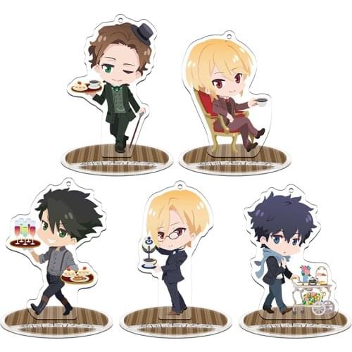 MORIARTY THE PATRIOT HOT Anime Acrylic Stand Figure Model Pendant James Moriarty Collection Toy Desktop Decor Anime Trinkets