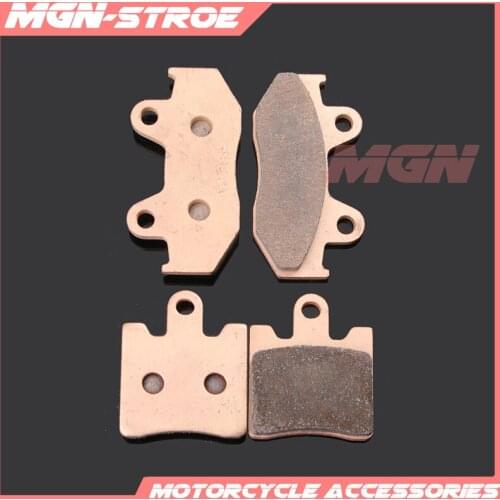 Motorcycle metal sintering brake pads For Burgman 250 AN250 98-06 AN400 99-06 2000 2001 2002 2003 2004 2005