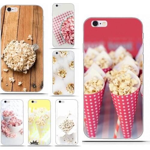 Wexoeq Soft Shell Phone Case For Xiaomi Redmi 5 4A 3 3S Pro Mi4 Mi4i Mi5 Mi5S Mi Max Mix 2 Note 3 4 Plus Popcorn